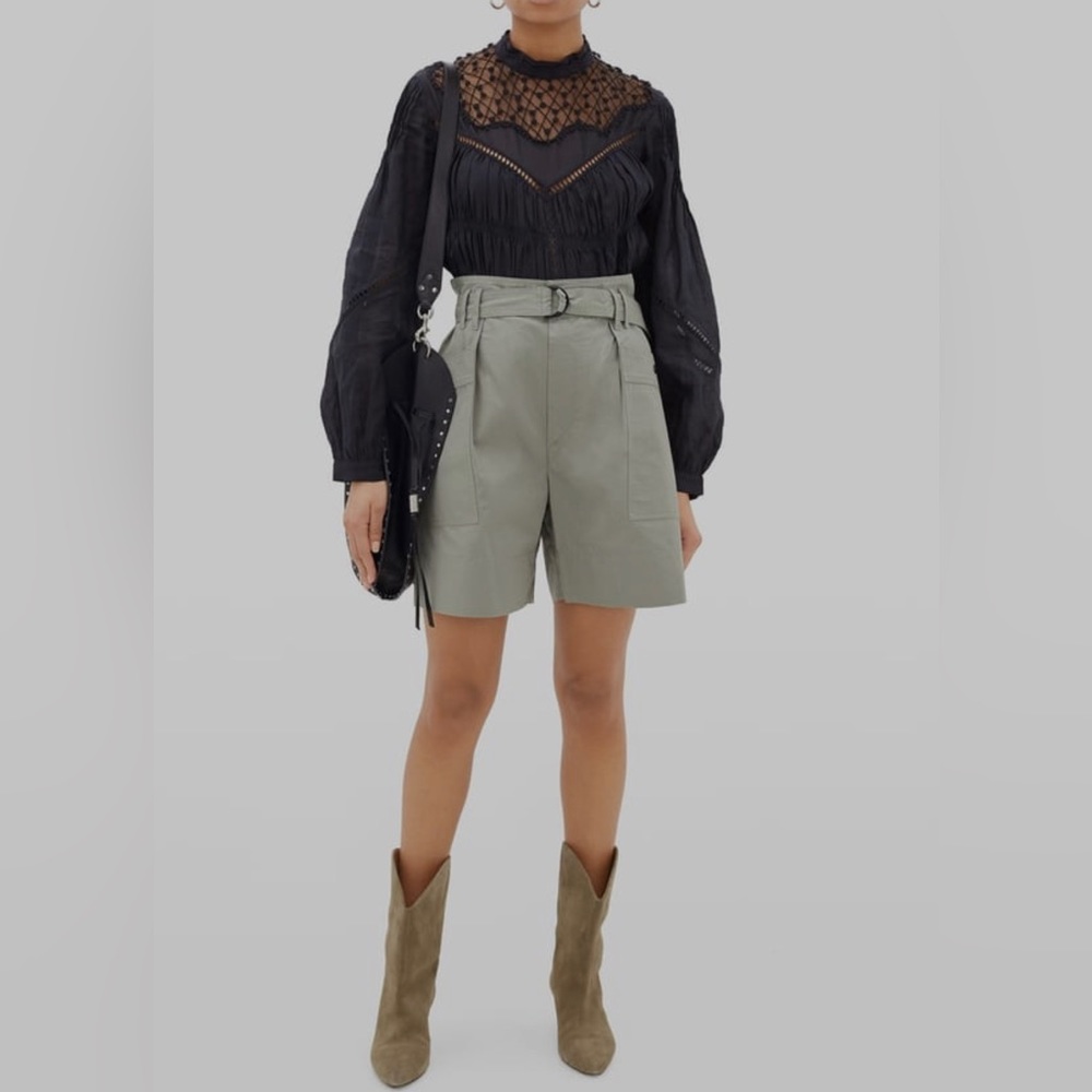 Isabel Marant Etoile Zayna Cargo Shorts in FR38